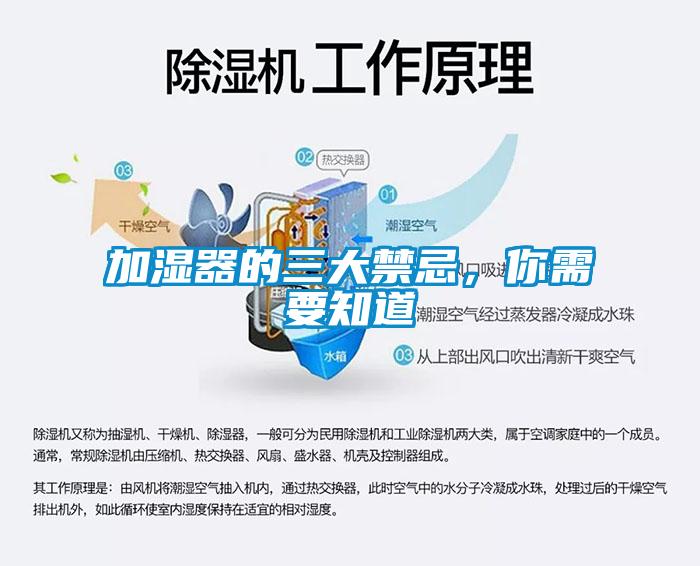 加濕器的三大禁忌，你需要知道