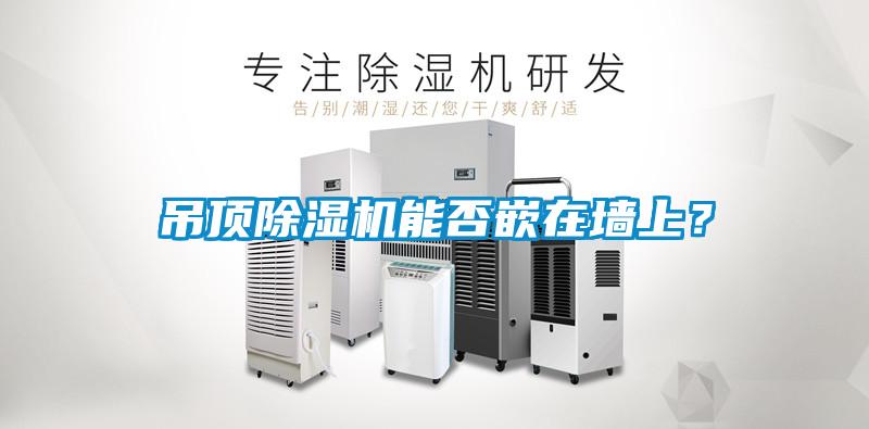 吊頂除濕機能否嵌在墻上？