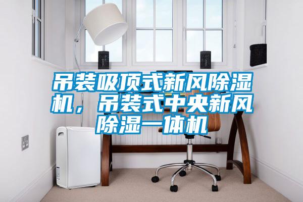 吊裝吸頂式新風(fēng)除濕機，吊裝式中央新風(fēng)除濕一體機