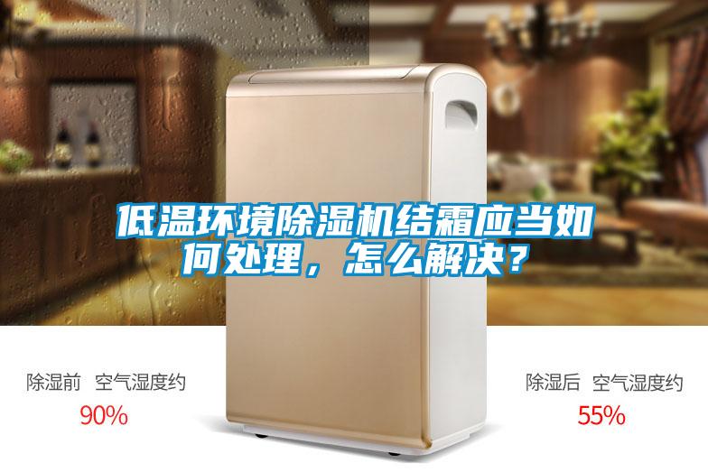 低溫環(huán)境除濕機結(jié)霜應(yīng)當如何處理，怎么解決？
