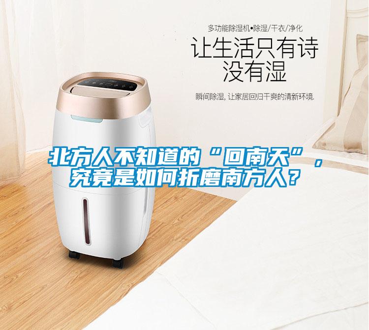 北方人不知道的“回南天”，究竟是如何折磨南方人？