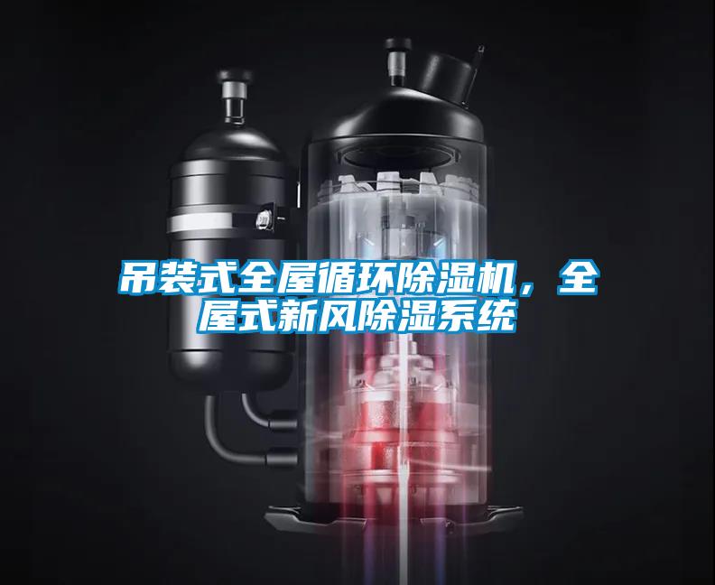 吊裝式全屋循環除濕機，全屋式新風除濕系統