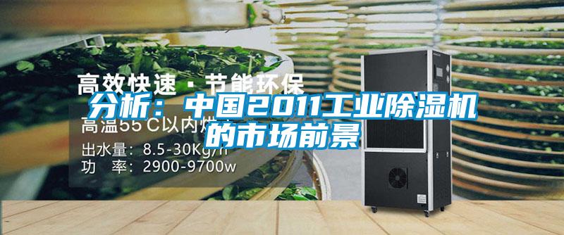 分析：中國2011工業(yè)除濕機(jī)的市場(chǎng)前景