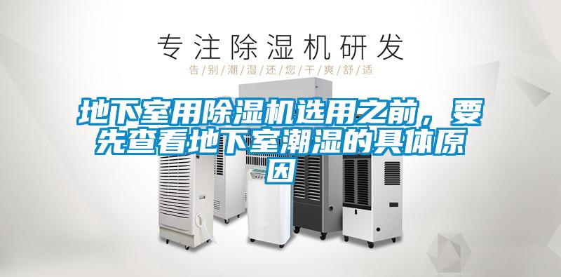 地下室用除濕機選用之前，要先查看地下室潮濕的具體原因