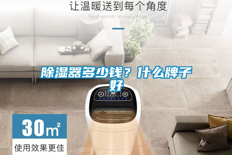 除濕器多少錢？什么牌子好