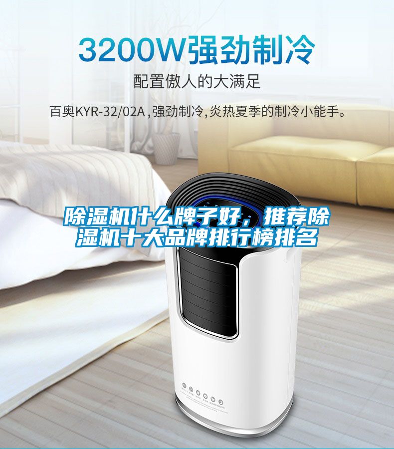除濕機什么牌子好，推薦除濕機十大品牌排行榜排名