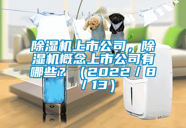 除濕機上市公司，除濕機概念上市公司有哪些？（2022／8／13）