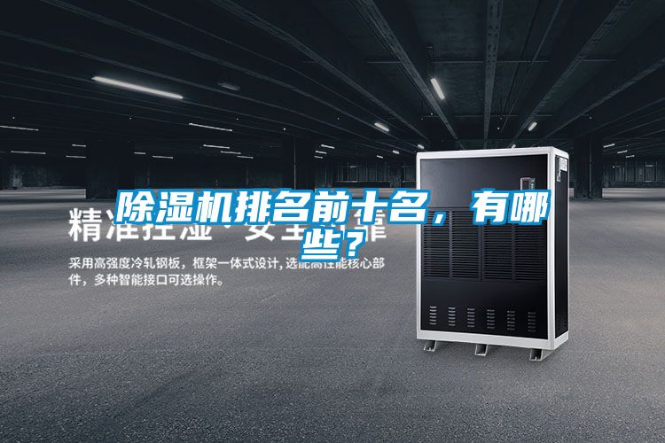 除濕機排名前十名，有哪些？