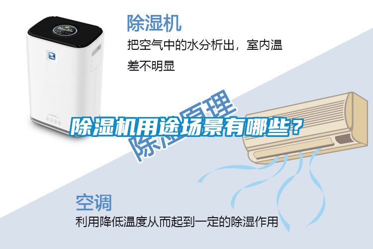 除濕機用途場景有哪些？