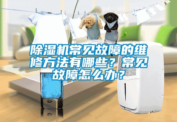 除濕機常見故障的維修方法有哪些？常見故障怎么辦？