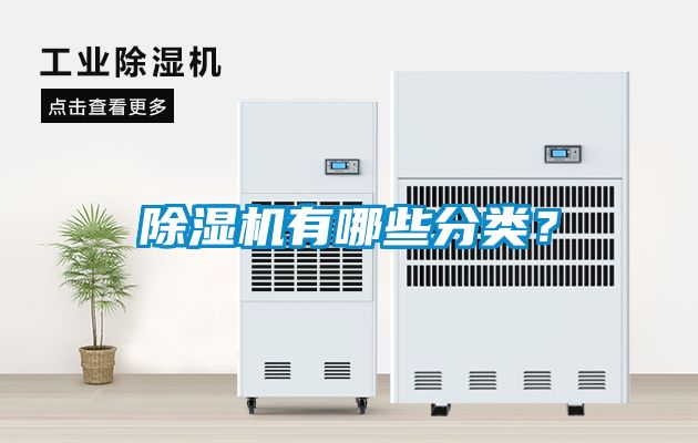 除濕機有哪些分類？