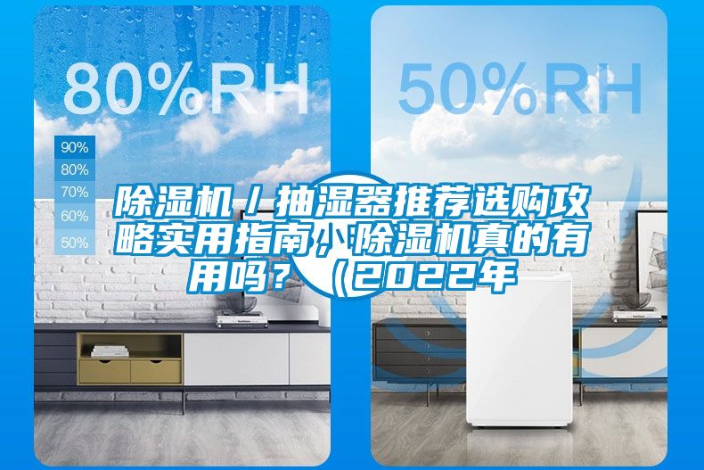 除濕機／抽濕器推薦選購攻略實用指南，除濕機真的有用嗎？（2022年